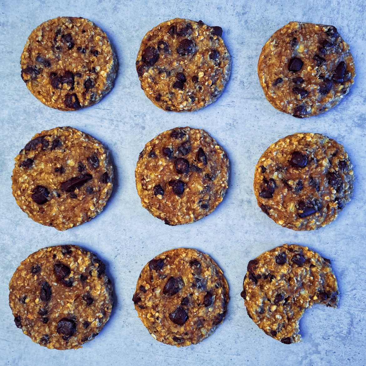 Bananen-Hafer-Soft-Cookies - Kochkunststücke